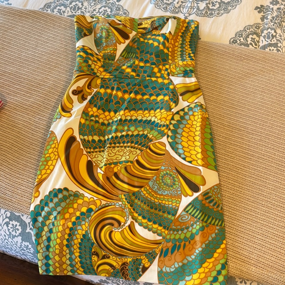 Ladies strapless dress. Trina Turk for Banana Republic
